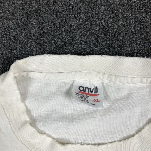 No Time Out Workout T Shirt Retro In Motion Single Stitch Y2K Men’s Size XL - Picture 7 of 7